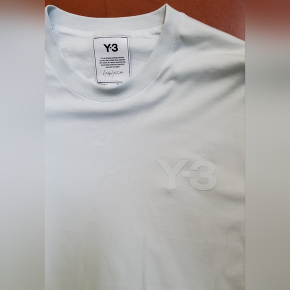 Y-3 Shirt NWOT Blue Tint Size XL - Picture 2 of 2